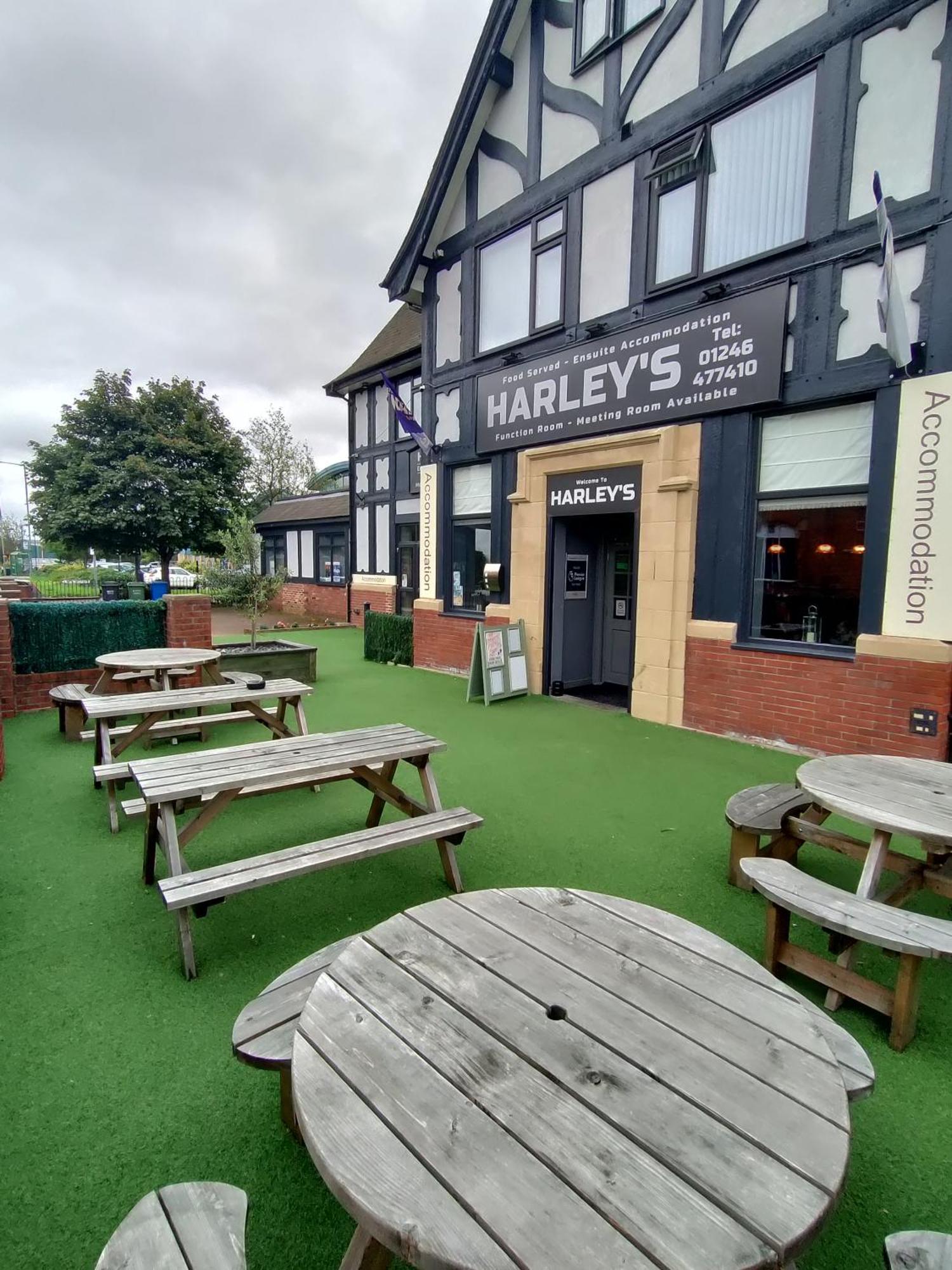 Harleys Inn Chesterfield Exterior foto